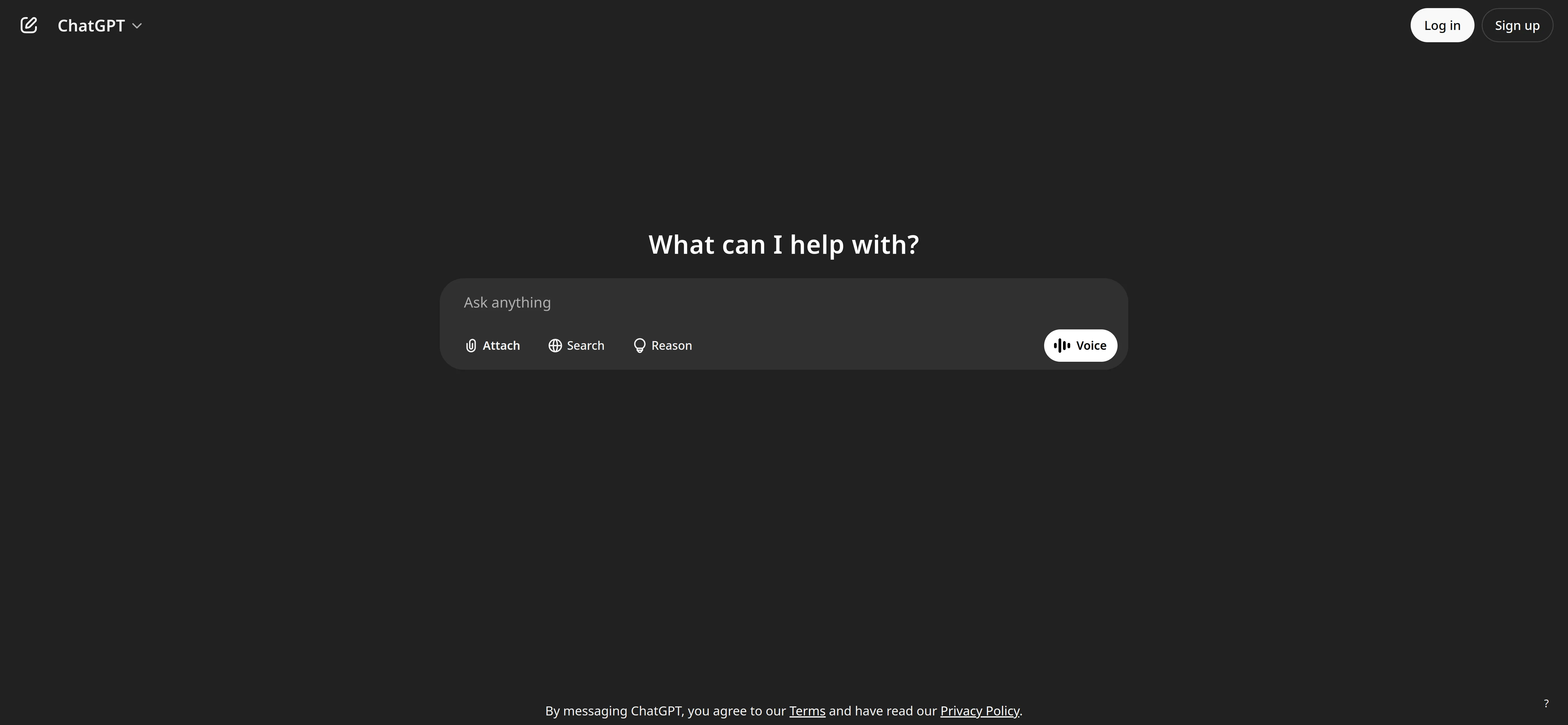 A picture of ChatGPT