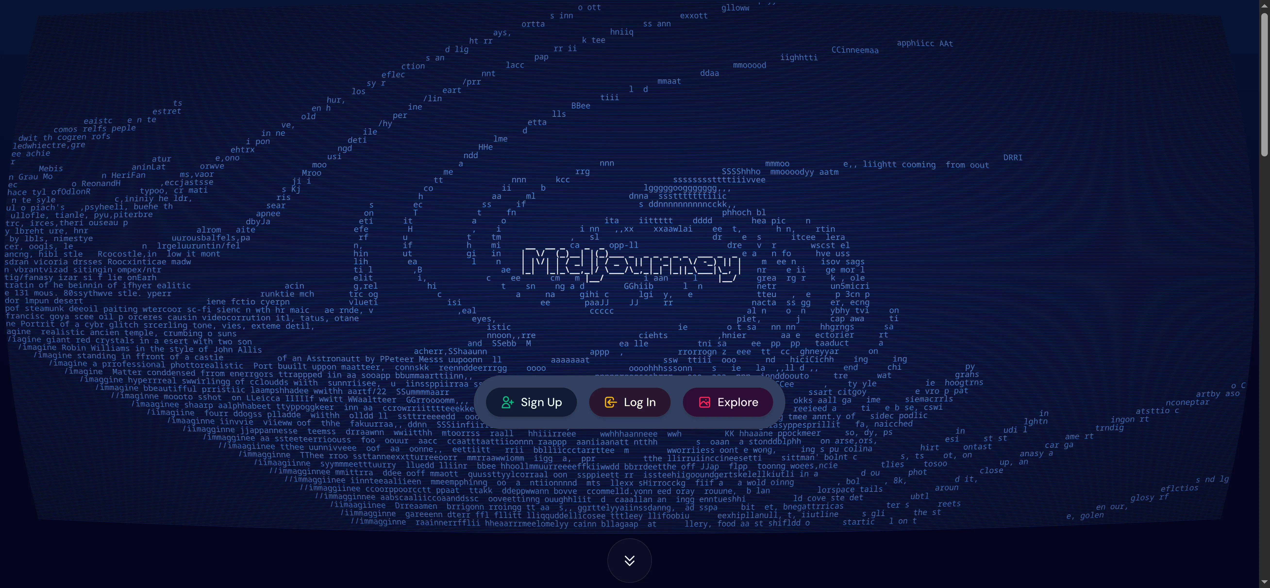 A picture of Midjourney