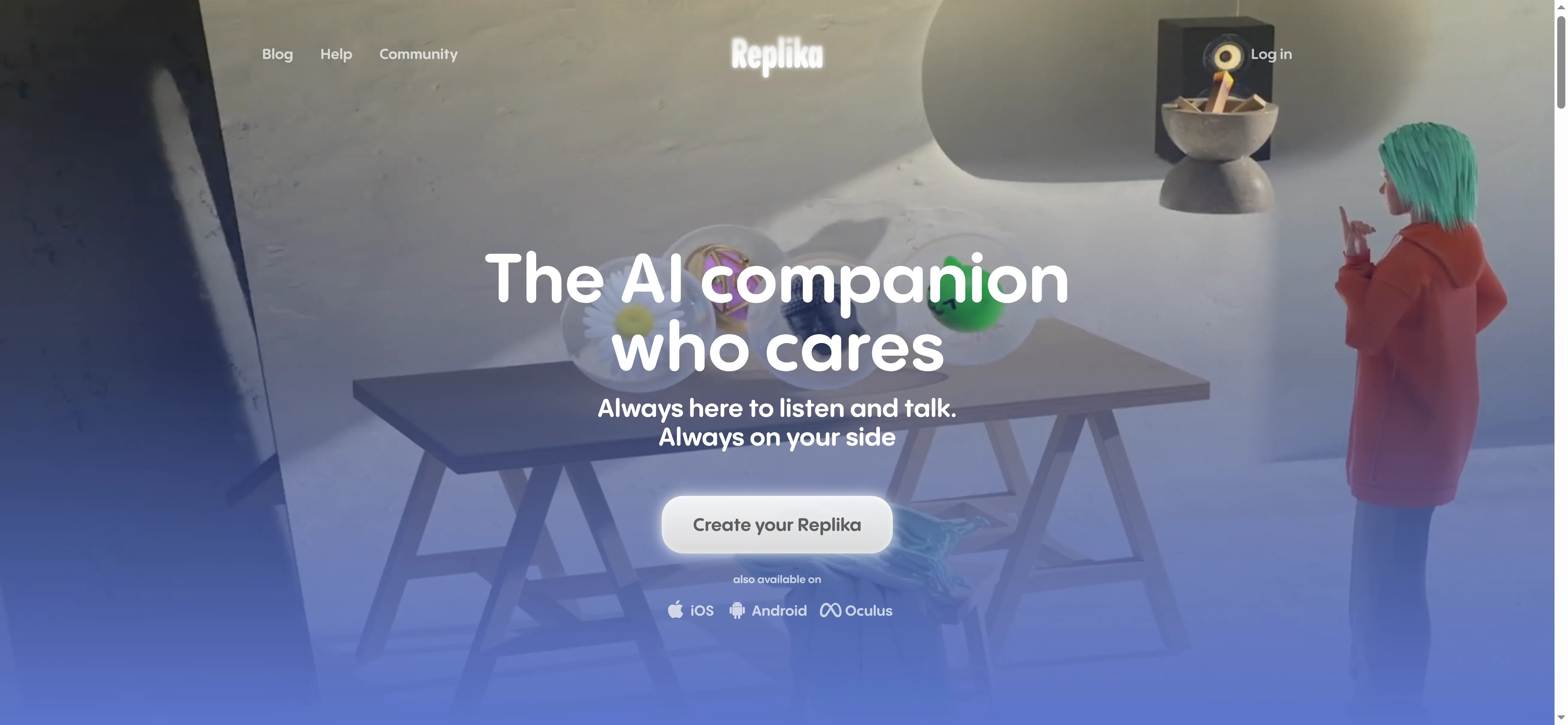 A picture of Replika