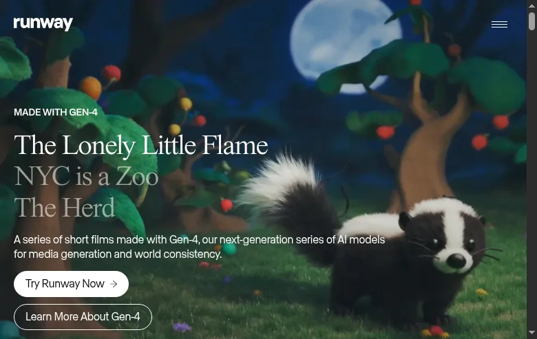 A picture of Runway ML